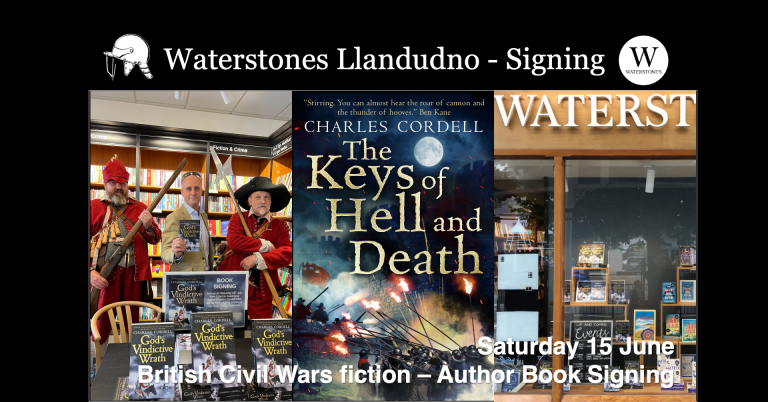 Waterstones Llandudno book signing