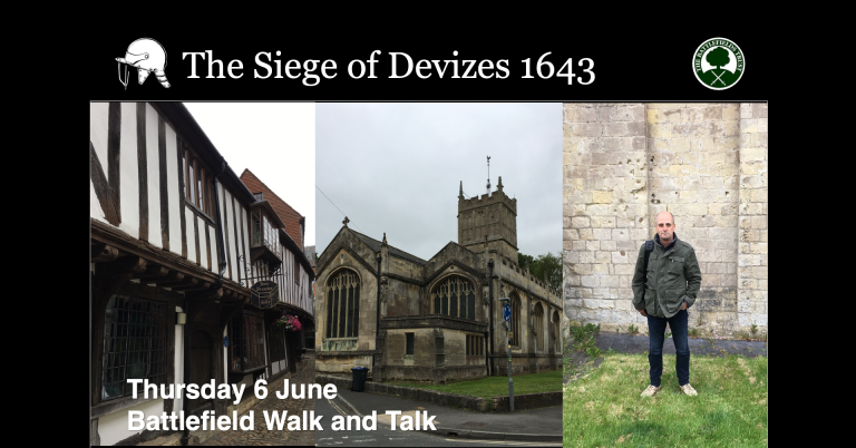 The Siege of Devizes 1643 battlefield walk and talk